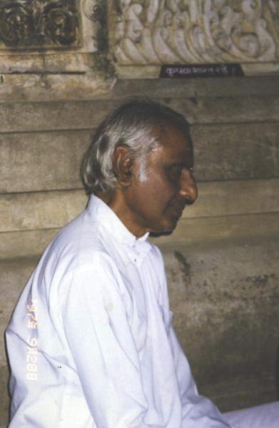 Meditating, India, 1990s
